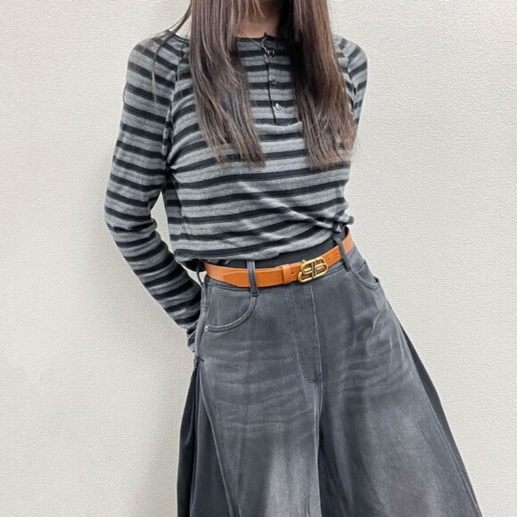 Balenciaga Belt Brown Leather Vintage main image 16